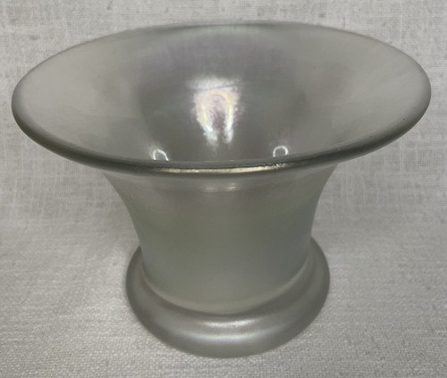 Eisch glas vase oder - glas, schale