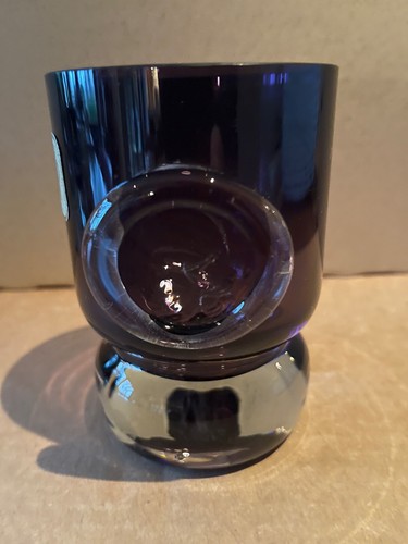 Vintage vase harzkristall glas - vintage,