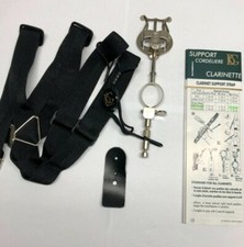 BG Klarinetten Gurt mit Marsch-Lyra, C21 Marching Clarinet Strap, Adult, Riemen
