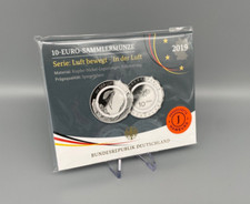 10 Euro Gedenkmünze BRD 2019 - Prägestätte J - In der Luft - Spiegelglanz