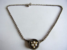 Dekoratives Collier Silber 800
