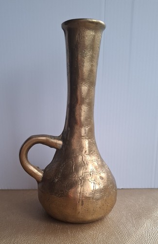 Vintage messing blumenvase - messing,