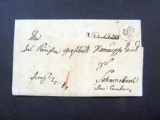 Hannover: Vorphilabrief 1817: UELZEN - SCHARNEBECK, Inhalt