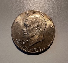 Münze USA One Dollar Eisenhowe Liberty 1776-1976 - E, gebraucht