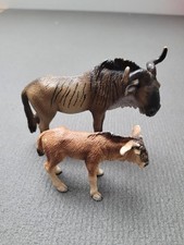 Schleich Gnu und Gnukalb Rarität