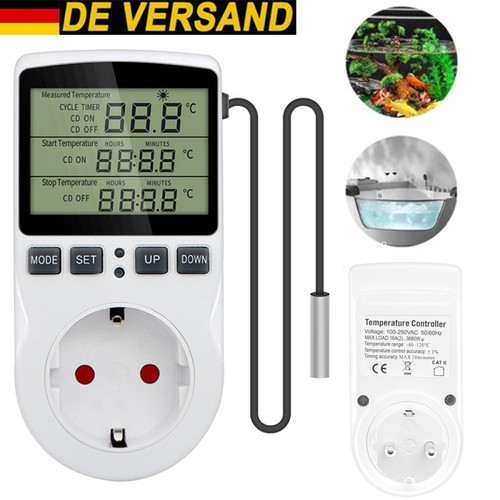 Temperaturregler steckdose 16a - temperaturregler,