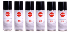 6x Autolack 2K Sprühdose RAL
