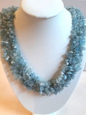 Aquamarin Collier Kette