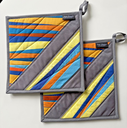 Patchwork topflappen set - patchwork, topflappen-set