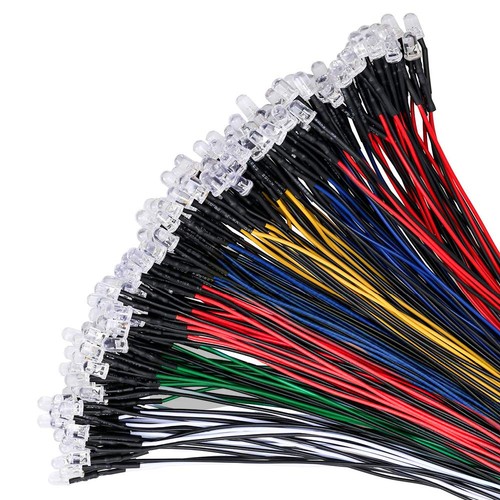 Led verkabelt 12v 5mm - led,