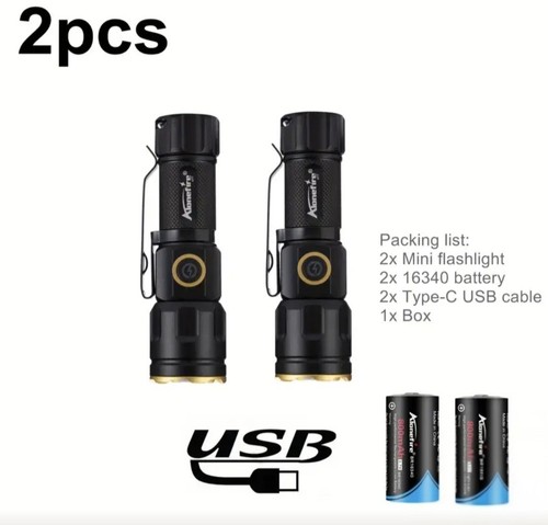 Led taschenlampe 2er pack - taschenlampe, 2er-pack