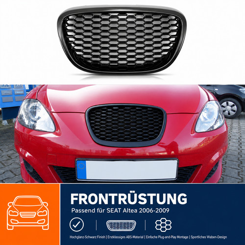 Waben look sport kühlergrill - waben,