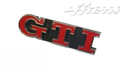 Gti schriftzug zeichen - schriftzug,