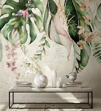 MARBURG Vlies Foto Tapete LUANA Rolle 4,24x2,7m florales Design grau grün