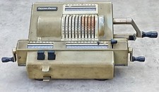 RECHENMASCHINE ORIGINAL ODHNER SCHWEDEN NADELRECHNER ABAKUS ENIGMA ANTIK SELTEN