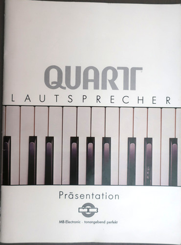 Quart jahreskatalog 1985 - mb-,
