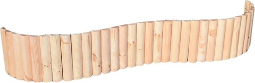 Rasenkante frisches holz - frisches,
