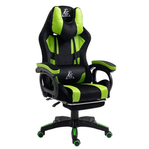 Gaming stuhl mit fußstütze - stuhl,
