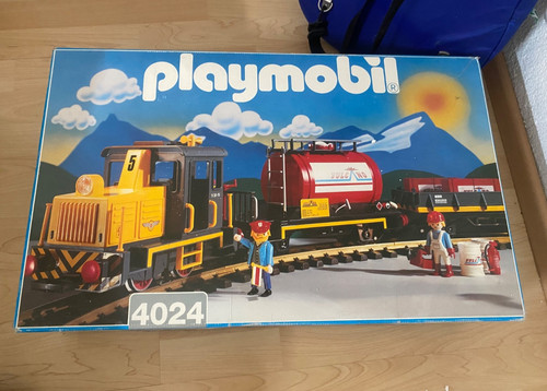 Playmobil 4024 diesel lok - playmobil,