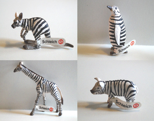 Schleich 82802 82805 tiere - schleich, 82802-82805