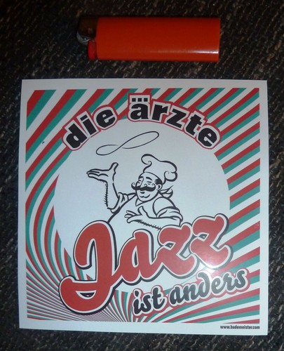 Aufkleber ärzte jazz - aufkleber, –