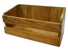 Teak holz regal mittel - teak,