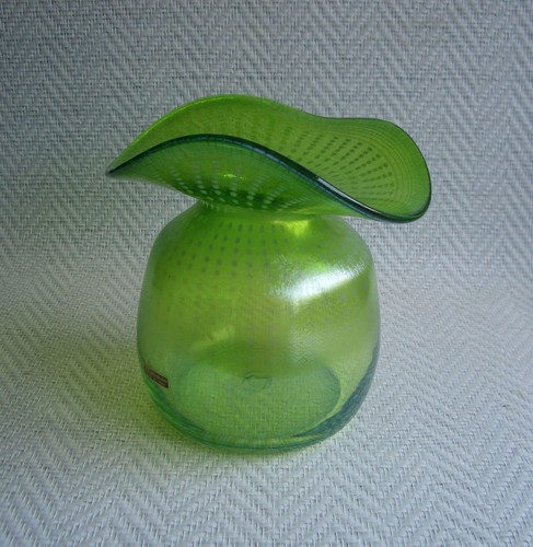 Große erwin eisch - eisch,vase, mit