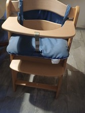 Kinderhochstuhl Holz, Verstellbar, mit Polster