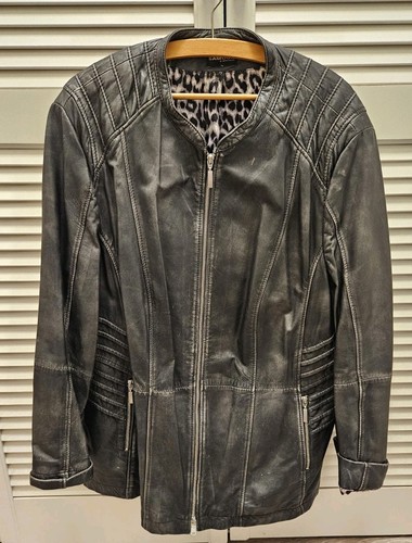 Lederjacke schwarz damen - lederjacke,