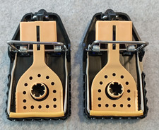 2 Stück Maus-/Rattenfallen groß - Schlagfallen, Material: Kunststoff/Stahl