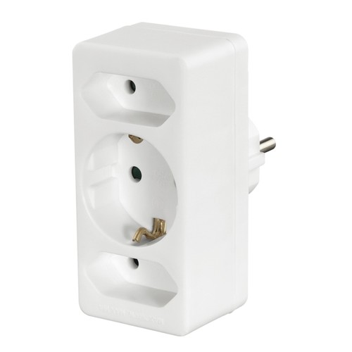 Hama fach steckdosenadapter - 3-fach,