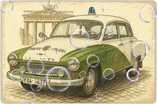 Metal sign - Wartburg 311