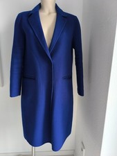Hallhuber Mantel  blau Wolle