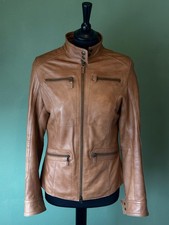 Echtlederjacke Damen braun