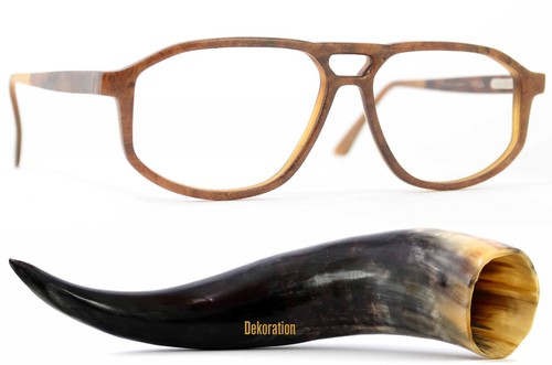Brille wollenweber echt horn - brille,