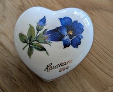 Herzförmige Porzellan