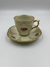 Rosenthal Sanssouci Elfenbein Diplomat Kaffeetasse mit Unterteller