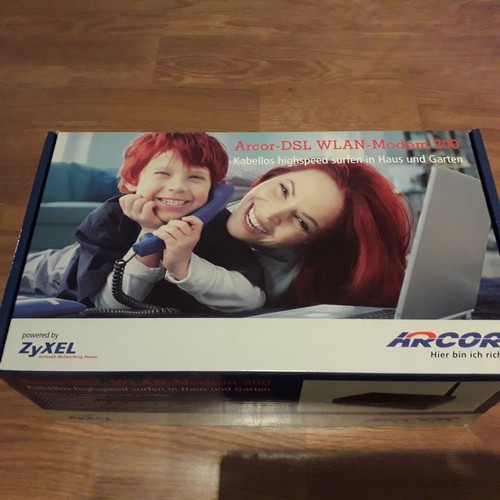 Zyxel arcor dsl wlan - wlan-modem, 200