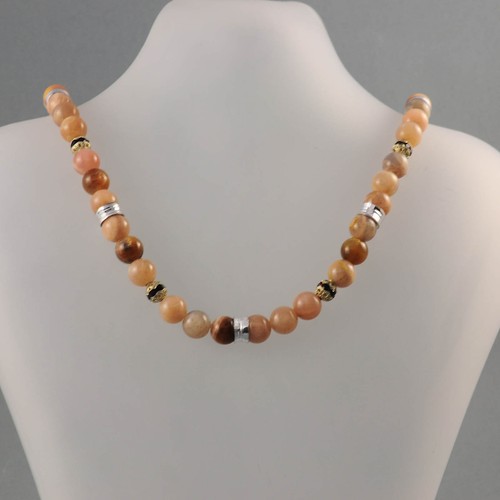 Collier mondstein zirkonia - collier,