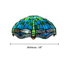 Grüner Libelle Tiffany 16
