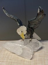 Edelsteinvogel - ADLER - Vintage - Mineralien - Kristall -