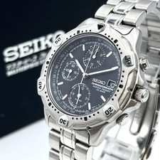 Seiko 7t32 6e40 chronograph - seiko,