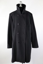 s.Oliver schwarzer Kurzmantel Herbst/Winter Gr.46/L Schurwolle Polyamid Kaschmir