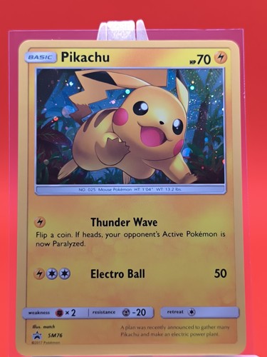 Pikachu sm76 sonne mond holo - pikachu,