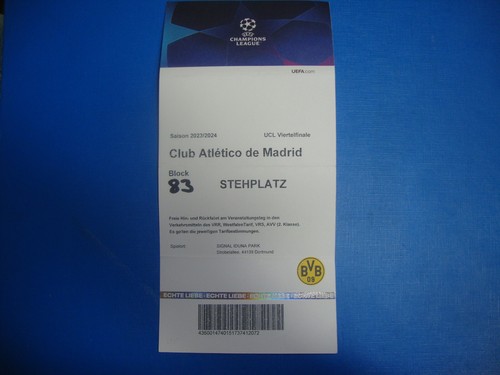 Ticket bvb dortmund - 23/24,