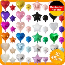 Folienballon herz stern kugel - herz,