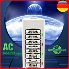 Akku Ladegerät für 1-8x AA/AAA Akkus NiMH LCD Batterieladegerät Repair-Modus De