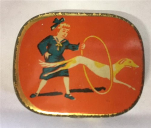 Grammophon nadeldose boy with - "boy,