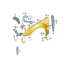 Kotflügel vorn rechts