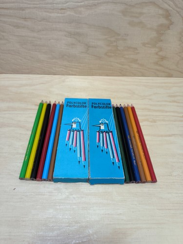 12x ddr buntstifte saxonia - 12x,